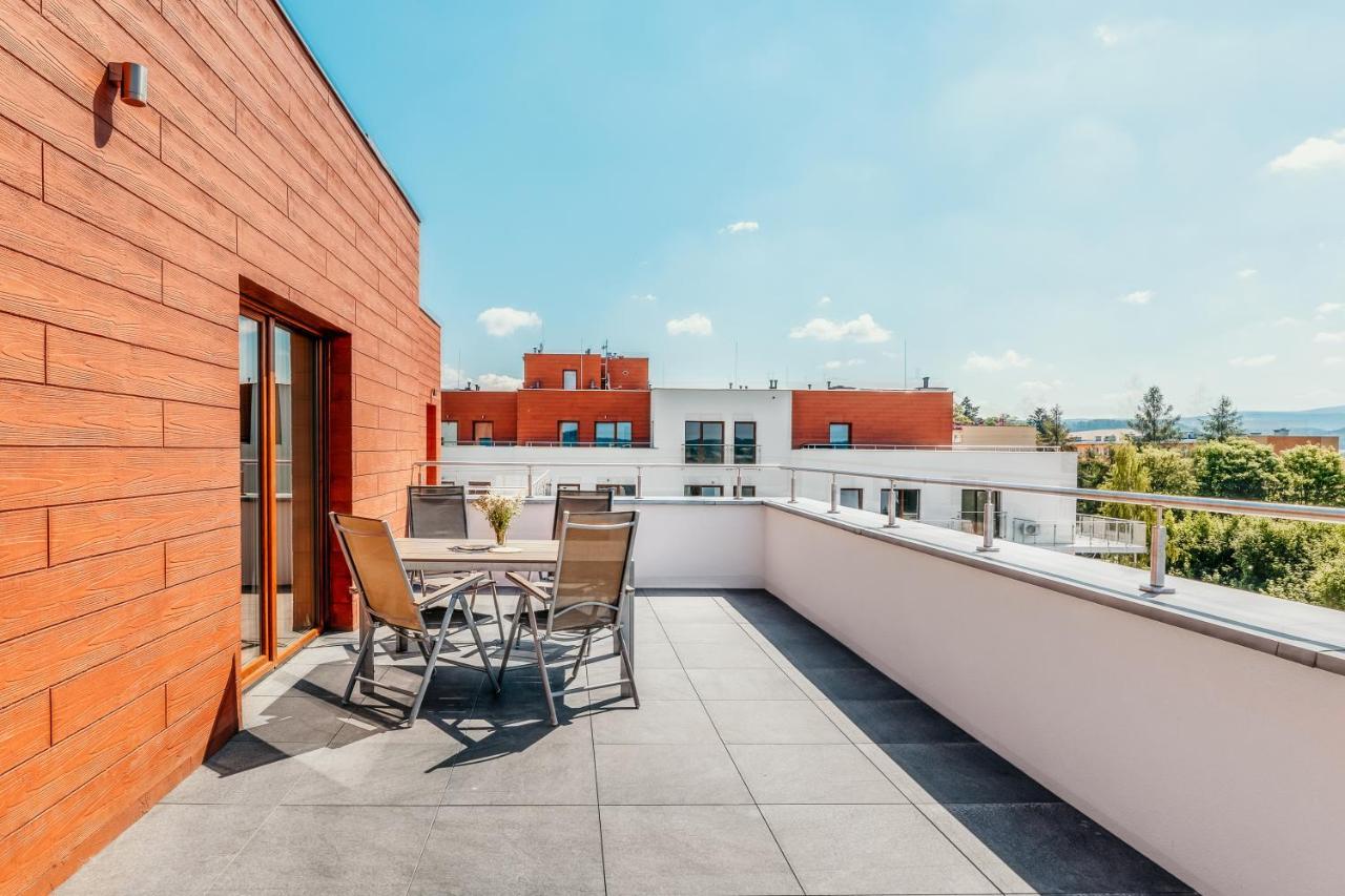 Apartament Widokowy - Penthouse Z Tarasem กูโดวาสโดรยจ์ ภายนอก รูปภาพ
